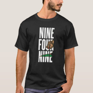 Camiseta Nueve Cuatro Nueve 949 Código De Área California I