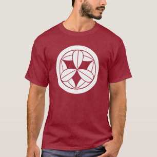 Camiseta Nueve hojas de bambú en círculo