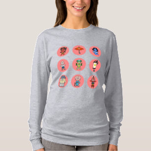 Camiseta Nueve monstruos japoneses de Yokai