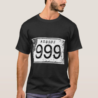 Camiseta nueve nueve nueve5 vintage