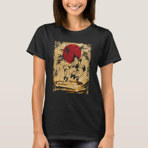 Camiseta Nueve retro japonés de Fox con cola