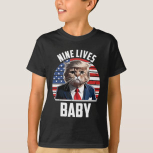 Camiseta Nueve vidas ba