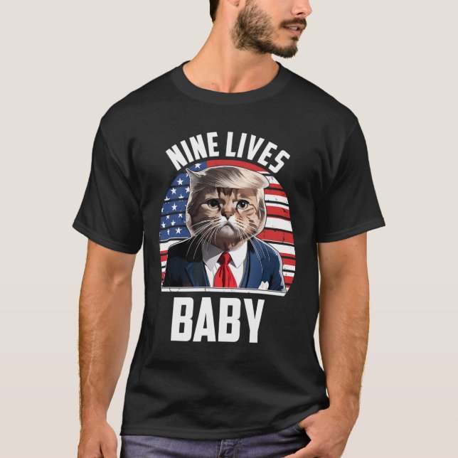 Camiseta Nueve Vidas Ba  (Anverso)