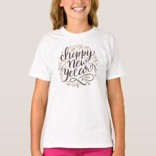 Camiseta NUEVO AÑO NUEVO COMIENZO, Feliz Año Nuevo