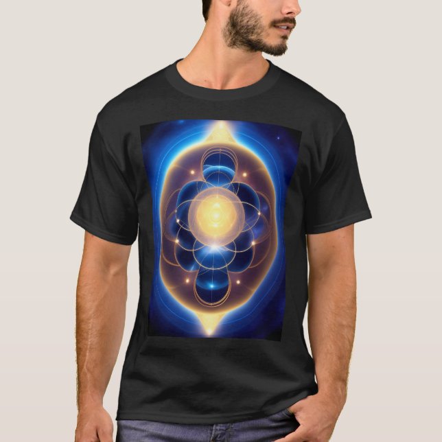 Camiseta Nuevo arte geométrico de la era (Anverso)