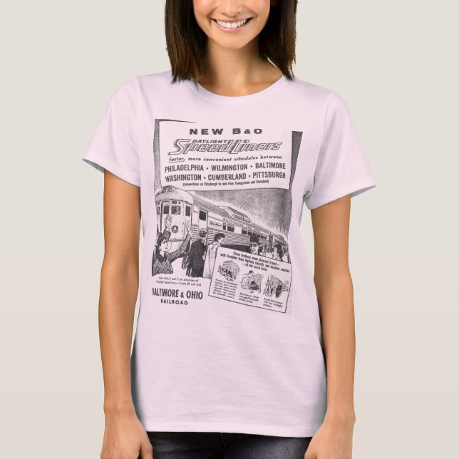 Camiseta Nuevo B&O Budd construyó la luz del día (Anverso)