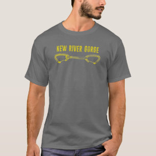 Camiseta Nuevo barranco del río Escalando Rápido