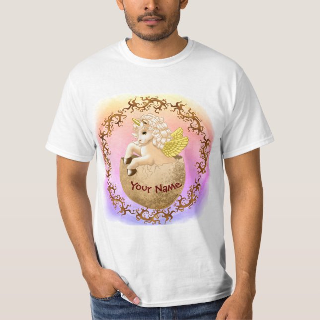 Camiseta Nuevo Bebé Unicornio (Anverso)
