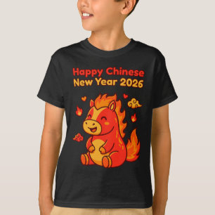 Camiseta Nuevo Caballo Lunar Chino Premium Tri