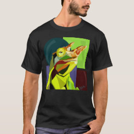 Camiseta Nuevo Cham en el bloque: camaleón de Jackson