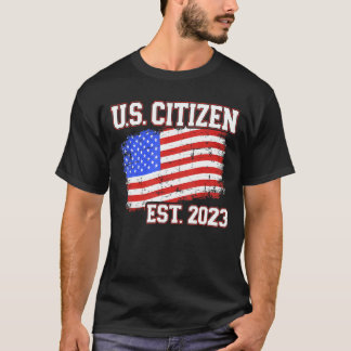 Camiseta Nuevo ciudadano estadounidense 2023 por ciudadanía