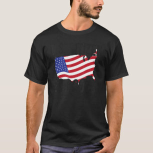 Camiseta Nuevo Ciudadano Estadounidense Est 2023 Bandera Es