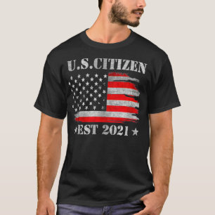 Camiseta Nuevo ciudadano norteamericano al este de 2021 inm