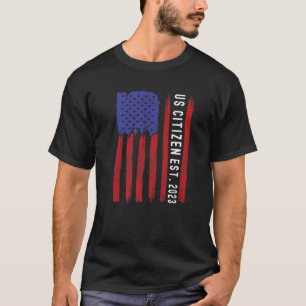 Camiseta Nuevo ciudadano norteamericano al este de 2023