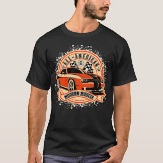 Camiseta Nuevo coche de escuela muscular moderno