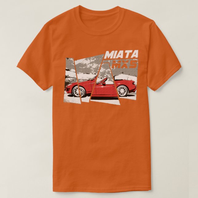 Camiseta Nuevo coche deportivo para hombres 4 (Diseño del anverso)