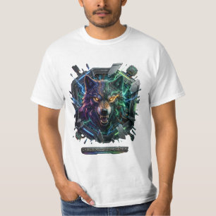 Camiseta Nuevo depredador robótico futurista 
