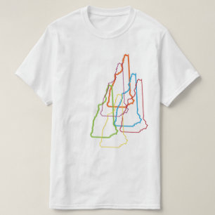 Camiseta nuevo desenfoque del orgullo de hampshire