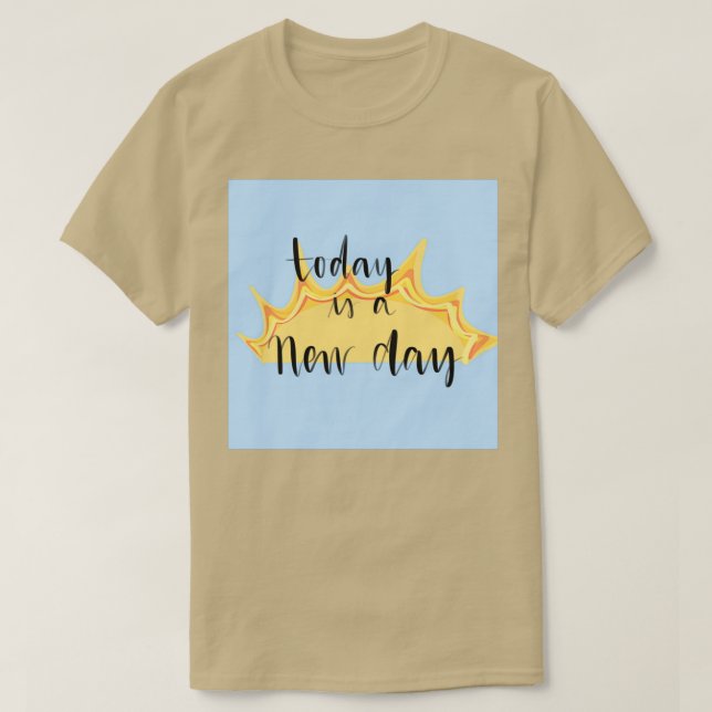 Camiseta Nuevo día 1 (Diseño del anverso)