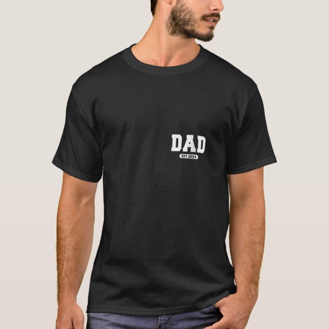 Camiseta Nuevo Día del Padre 2024 Día del Primer Padres 202 (Anverso)