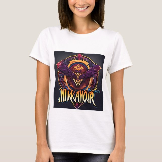 Camiseta Nuevo diablo angal T-Shirt (Anverso)