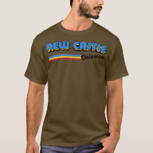 Camiseta Nuevo diseño de estilo retro de Castle Delaware