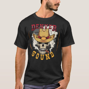 Camiseta Nuevo diseño de música country o país oscuro