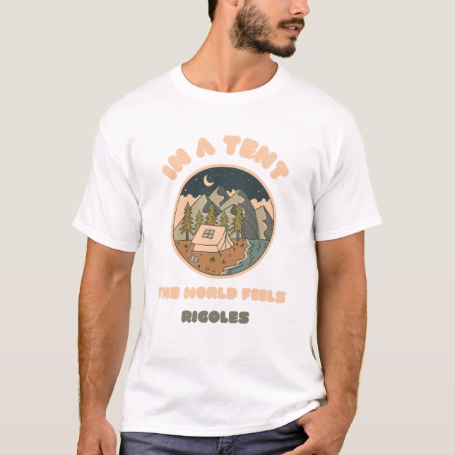 Camiseta Nuevo diseño para campistas (Anverso)