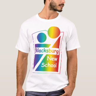 Camiseta Nuevo diseño retro escolar de Blacksburg