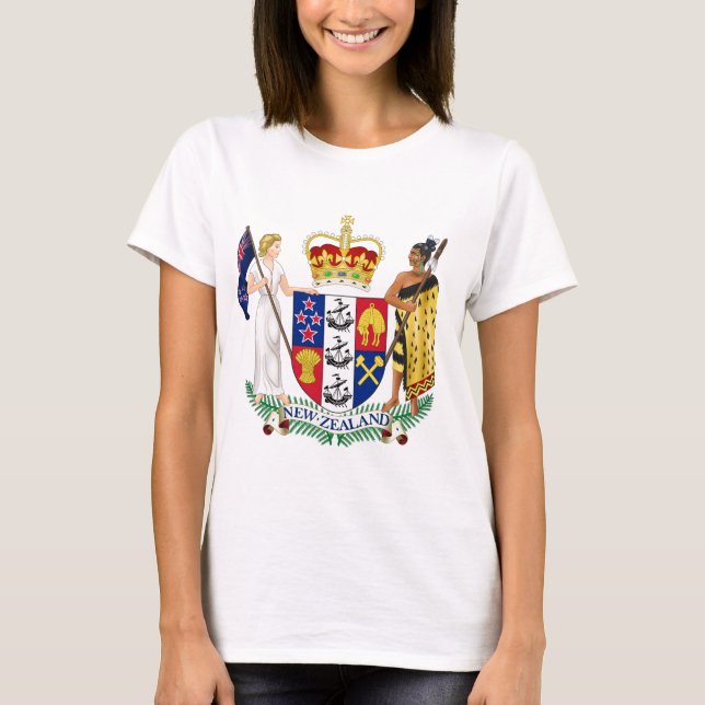 Camiseta nuevo emblema de zelanda (Anverso)