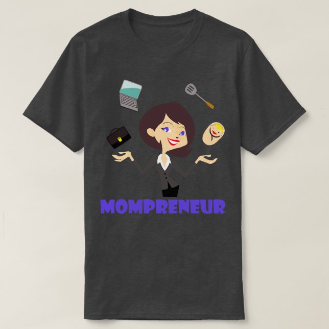 Camiseta nuevo emprendedor (Diseño del anverso)