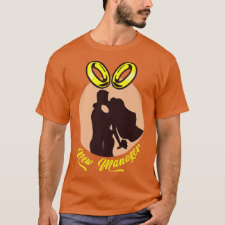 Camiseta Nuevo gerente Anda Matrimonio de Novias Novias Nov