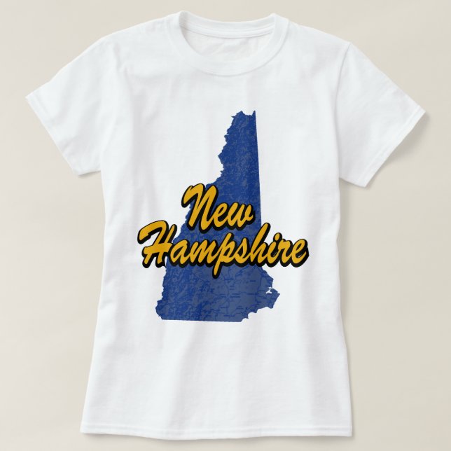 Camiseta Nuevo Hampshire (Diseño del anverso)