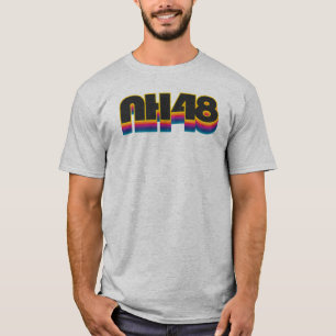 Camiseta Nuevo Hampshire 48 Arcoiris