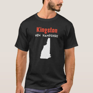 Camiseta Nuevo Hampshire Estado De América Viajes Kingston