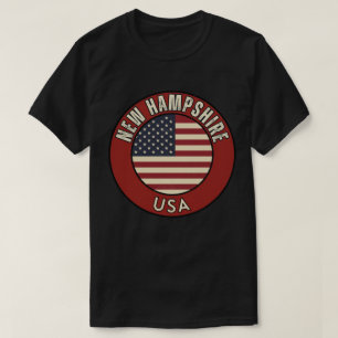 Camiseta Nuevo Hampshire Estados Unidos de América