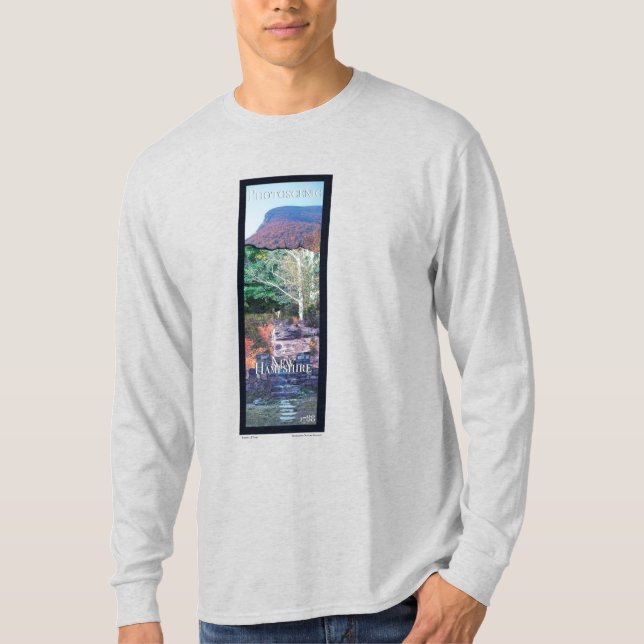 Camiseta Nuevo Hampshire fotográfico (Anverso)