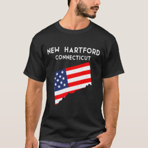 Camiseta Nuevo Hartford Connecticut EE. UU. Estado América