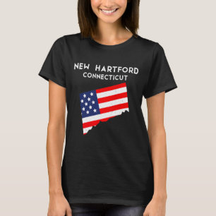 Camiseta Nuevo Hartford Connecticut EE. UU. Estado América