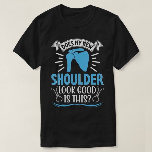 Camiseta Nuevo Hombro Se Ve Bien En Esto Después De La Ciru (Diseño del anverso)
