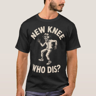 Camiseta Nuevo Knee Quién Dis Baile De Esqueleto Halloween 
