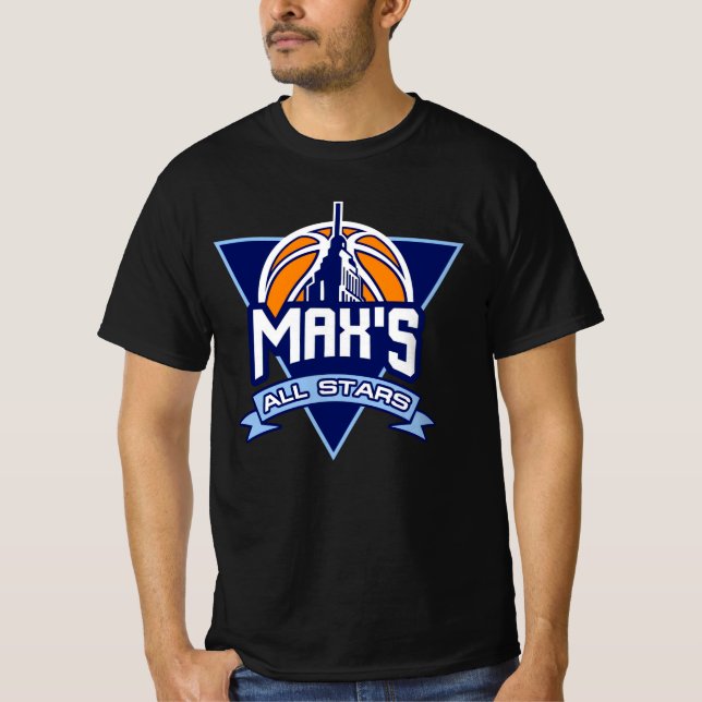 Camiseta Nuevo logo de Max's All Stars (Anverso)