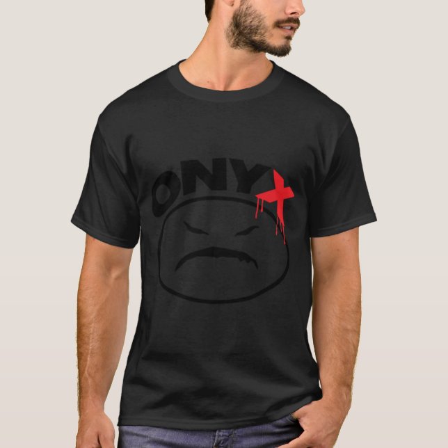 Camiseta Nuevo logo de ONYX Rap Hip Hop Música Men_s Blanco (Anverso)