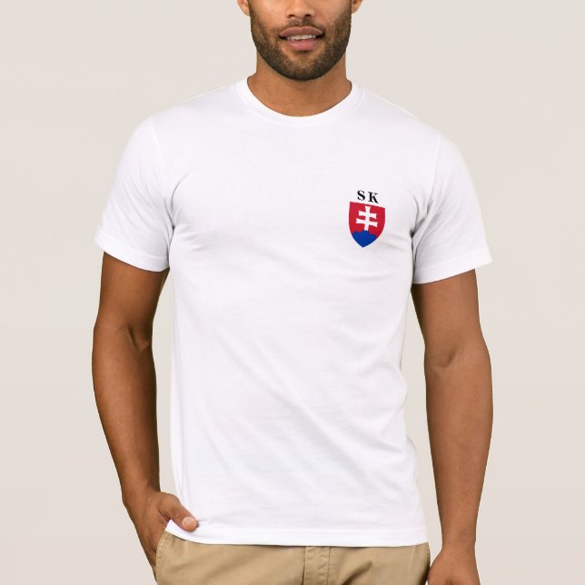 CAMISETA ¡NUEVO LOGOTIPO DE ESLOVAQUIA! (Anverso)