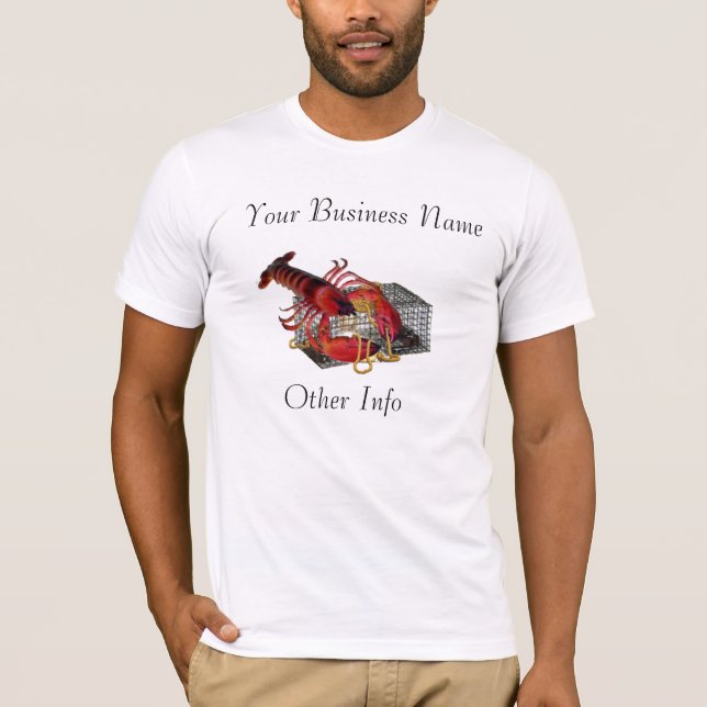 Camiseta Nuevo logotipo para los lobstermen (Anverso)