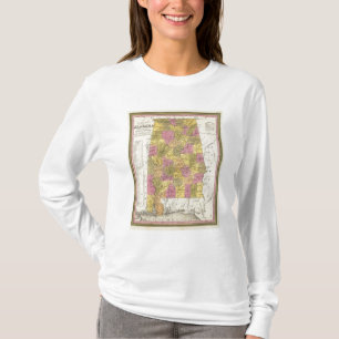 Camiseta Nuevo mapa de Alabama