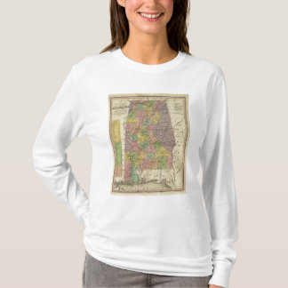 Camiseta Nuevo mapa de Alabama