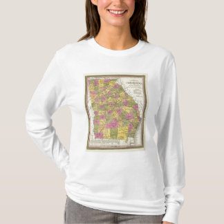 Camiseta Nuevo mapa de Georgia