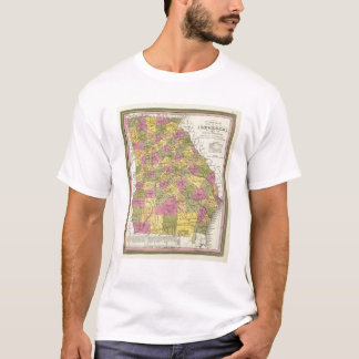 Camiseta Nuevo mapa de Georgia