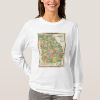 Camiseta Nuevo mapa de Georgia 2